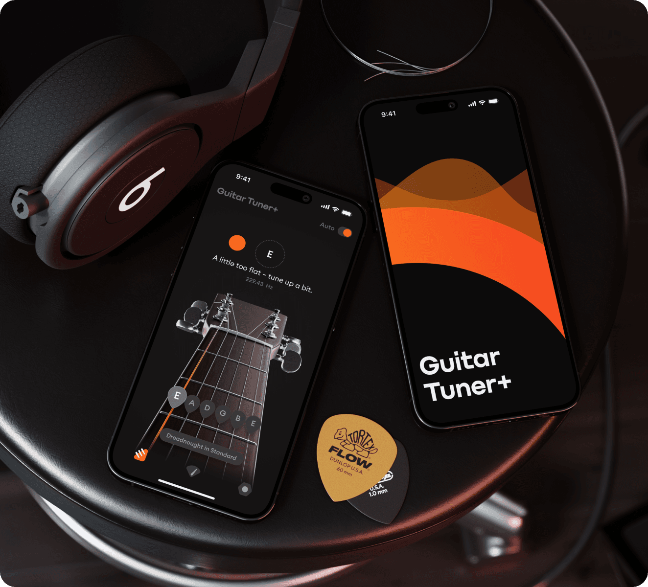 guitar tunner banner