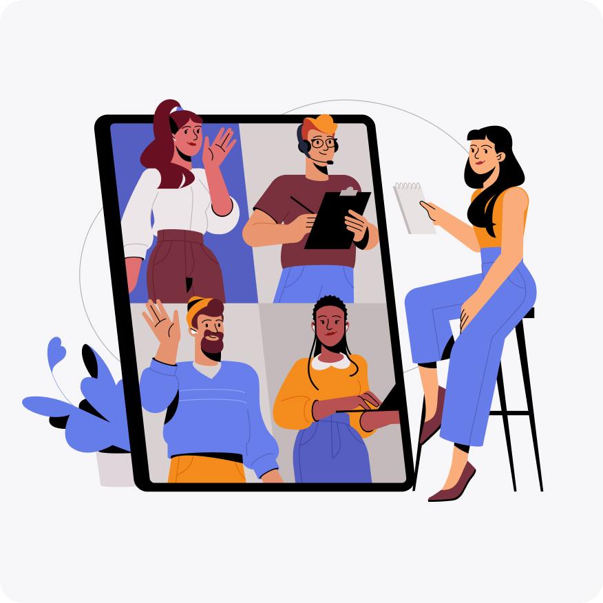 Business Characters Free Illustration Pack