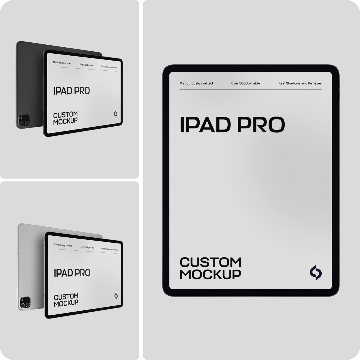 2 Free iPad Pro Mockups